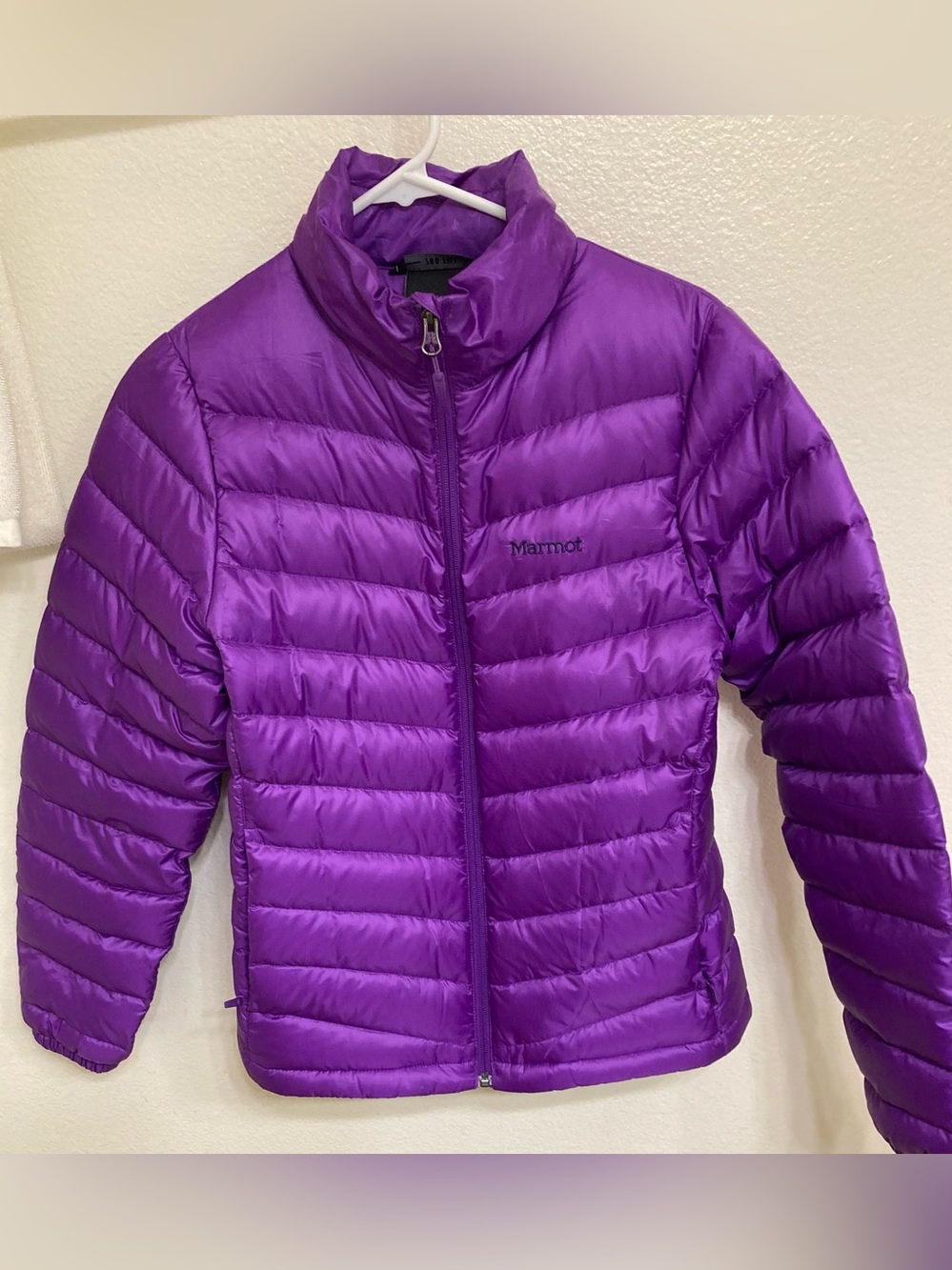 Marmot Women’s Purple 700 Fill Down Puffer Coat